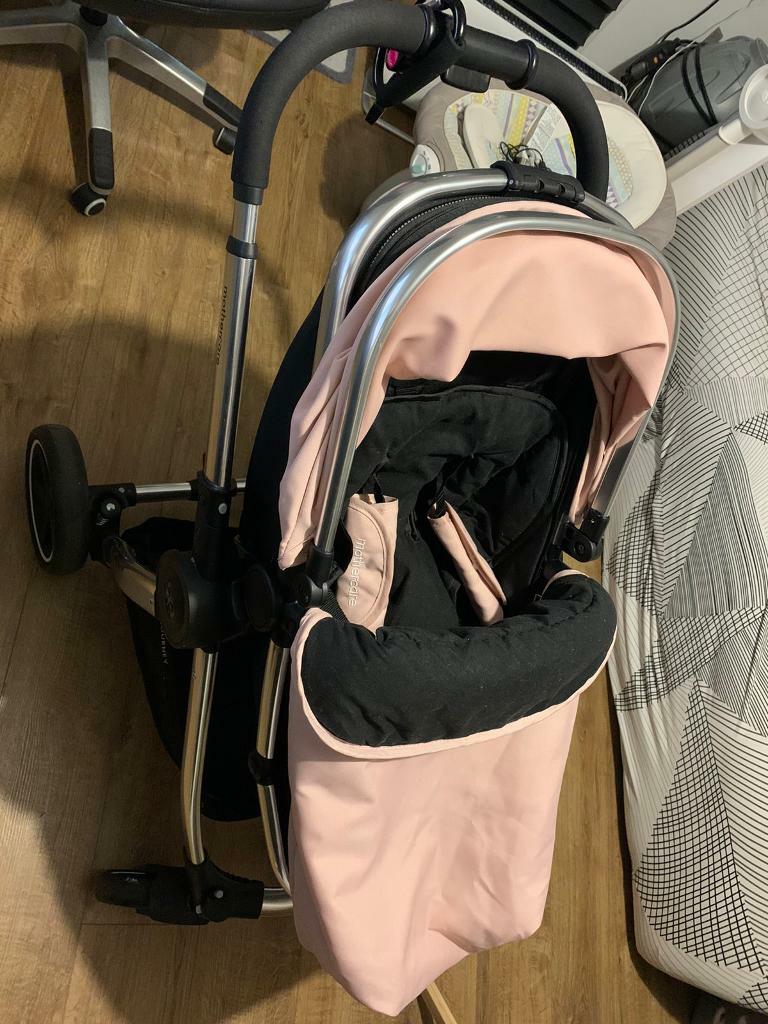 mothercare pink pram